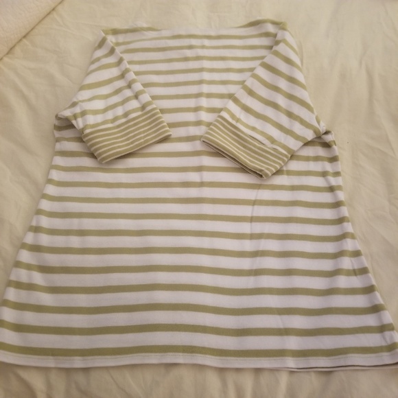 Pendleton Shirt Top Green and White - Picture 6 of 6